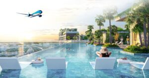 hồ bơi dự án fiato airport city