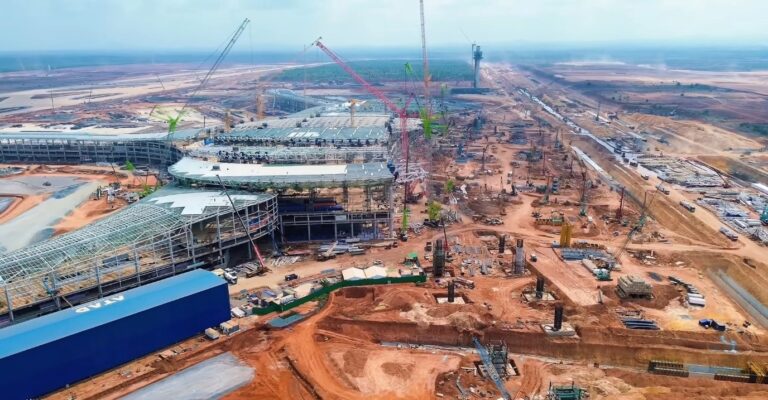 tiến độ xây dựng sân bay long thành